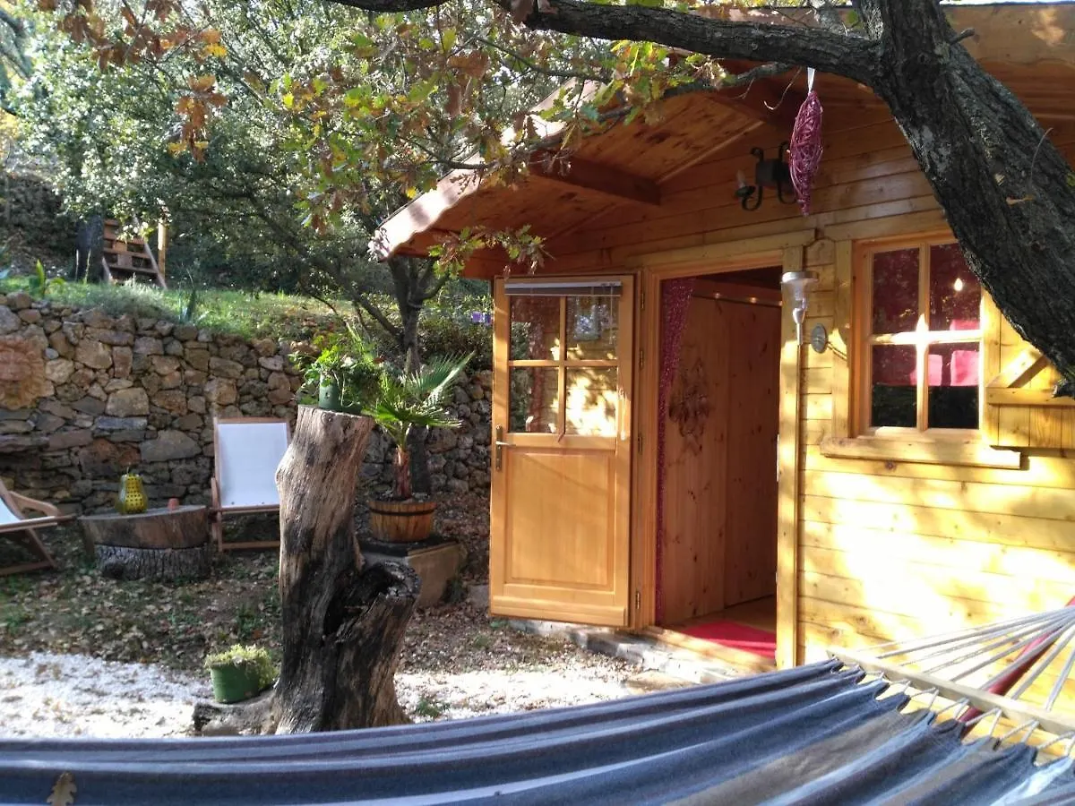 Au Cabanon Chez Nath - Chbre D'Hotes Bed & Breakfast Varages